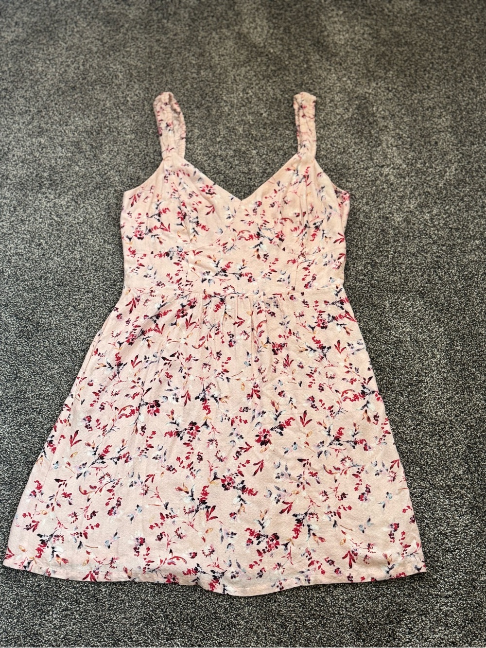 Idyllwind Light Pink Floral Mini Dress
